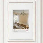 walther + design Peppers Holz Bilderrahmen 15x20 cm SILBER