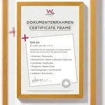 walther + design Peppers Holz Bilderrahmen 21x29,7 cm (DIN A4) EICHE