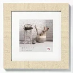 walther + design Home Holz Bilderrahmen 20x20 cm CREMEWEISS