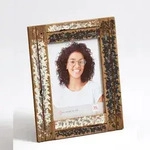 walther + design Dupla Portraitrahmen, creme/blau, 15 x 20 cm