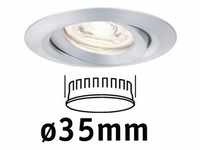Paulmann LED Einbauleuchte Nova Mini Coin Einzelleuchte schwenkbar rund 66mm 15°