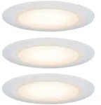 Paulmann Premium LED Einbauleuchte Dim to Warm Suon Basisset IP44 rund 90mm 3x5W
