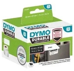 DYMO LW Kunststoff-Etikett, 57 x 32 mm, wei&szlig;, Rei&szlig;-, Reinigungsmittelfest,