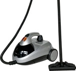 Clatronic DR 3280 - Zylinder-Dampfreiniger - 1,5 l - Schwarz - Silber - Edelstahl -