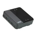 ATEN US434 USB 3.0-Peripherieger&auml;te-Switch mit 4Ports