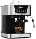 Klarstein Arabica Espressomaschine 1050W 15 Bar 1,5l Touch-Bedienfeld Edelstahl