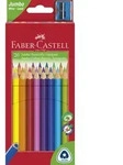 FABER CASTELL Buntstift Trangular Jumbo sortiert VE=20 St&uuml;ck Kartonetui