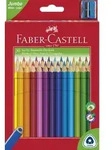 FABER-CASTELL Faber Castell Buntstift Dreikant Jumbo 5,4 mm 30er Etui