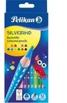 Pelikan Buntstifte Silverino dreieckig d&uuml;nn 3mm VE=12 Farben Schachtel