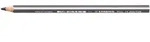 Dreikant-Buntstift - dick, 4,2 mm, grau
