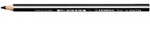 Dreikant-Buntstift - dick, 4,2 mm, schwarz