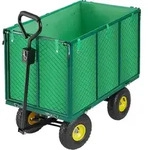 tectake Bollerwagen gro&szlig; max. 544kg Gr&uuml;n