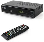 XORO Digitaler DVB-S2-Receiver HRS2610, Einkabeltauglich, USB, LAN, Farbe: Schwarz