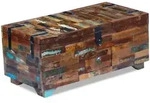 vidaXL Couchtisch Truhe Altholz Massiv 80x40x35 cm