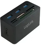 LogiLink USB 3.0-Hub mit AIO-Kartenleser - CR0042