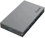 Hama USB Hub 4 Ports, USB 3.0, 5 Gbit/s, mit Netzteil