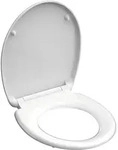 Sch&uuml;tte WC Sitz WHITE, Duroplast Toilettendeckel mit Absenkautomatik und