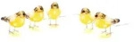 Konstsmide LED Acryl V&ouml;gel, 5er-Set, klar,24V, Aussen (IP44), 40 warm wei&szlig;e Dioden