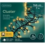 Lumineo LED Clusterbeleuchtung Outdoor L.700cm 768L schwarz/klassisch warm