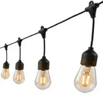 Lumisky MAFY 10 LED 6,50 m Solar-Lichterkette Plastik Schwarz