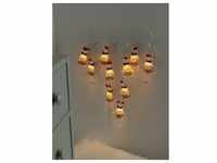 Konstsmide LED Dekolichterkette, Indianer, mit an/aus Schalter , 10 warm weiße