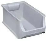 Allit Sichtlagerkasten pro-line A4, PP, 205 x 355 x 150 mm, grau, VE = 12 St.