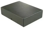 HAMELIN ELBA Dokumentenmappe 400000989 DIN A4 F&uuml;llh&ouml;he 80mm schwarz