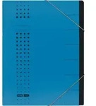 ELBA Ordnungsmappe chic DIN A4 Blau Karton 25 x 1,2 x 31,5 cm