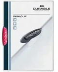 Durable 2260 02 Klemm-Mappe SWINGCLIP&reg; - 30 Blatt, wei&szlig;