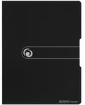 Herlitz Klemmbrettmappe 11217221 DIN A4 Polyfoam schwarz