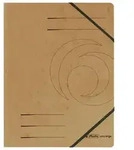 herlitz Eckspanner Karton A4 braun