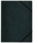 herlitz Eckspanner Karton A4 schwarz