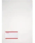 herlitz Sichth&uuml;llen A4 glasklar mit Etikett VE=10 St&uuml;ck