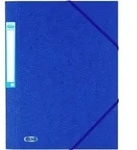 Oxford Eckspannermappe Eurofolio Prestige A4 Spezialkarton 600 g/qm blau