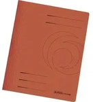 herlitz Schnellhefter A4 Karton 240g/qm intensiv orange