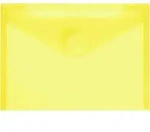 FolderSys PP-Umschlag A6quer gelb transparent