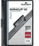 DURABLE Duraclip Klemmmappe 60 Blatt DIN A4 Schwarz