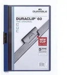 Durable Klemmmappe Duraclip Original 60 bis 60 Blatt A4 dunkelblau Packung mit...