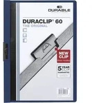 Durable Klemmmappe Duraclip Original 60 bis 60 Blatt A4 nachtblau Packung mit 25