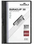 Durable Klemm-Mappe DURACLIP A4 sw 5St DURACLIP 30 SB Verpackung
