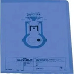 DURABLE Sichth&uuml;lle 233706 PP blau 100 St./Pack.