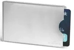 Durable Kreditkartenh&uuml;lle RFID Secure 54x86mm metallic silber