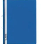 Durable Einh&auml;ngehefter A4 Hartfolie blau Packung mit 25 St&uuml;ck