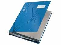 LEITZ Unterschriftsmappe Design, 18 Fächer, blau