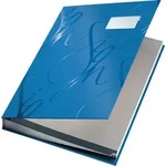 LEITZ Unterschriftsmappe Design 18 F&auml;cher blau