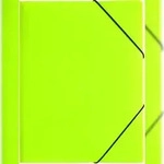 Pagna Gummizugmappe Lucy Colours Trend A3 PP mit 3 Klappen transluzent lindgr&uuml;n