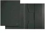 LEITZ Jurismappe A4, schwarz, 3 Klappen, Fassungsverm&ouml;gen: 250 Blatt, Karton: 430g