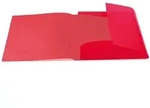 HERMA Sammelmappe 19504 DIN A4 PP transluzent rot