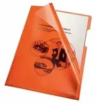 Bene Sichth&uuml;lle 205000OR DIN A4 HPVC orange 100 St./Pack.
