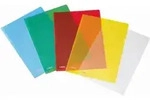 herlitz Aktenh&uuml;lle Pyramide A4 110my PP gl&auml;nzend VE=10 St&uuml;ck farbig sortiert